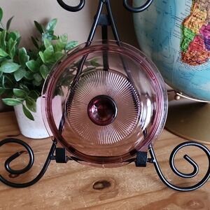 Vintage Pyrex Visions V1C Cranberry Replacememt Lid